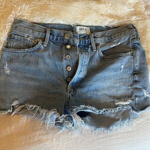 AGOLDE Parker Denim Shorts